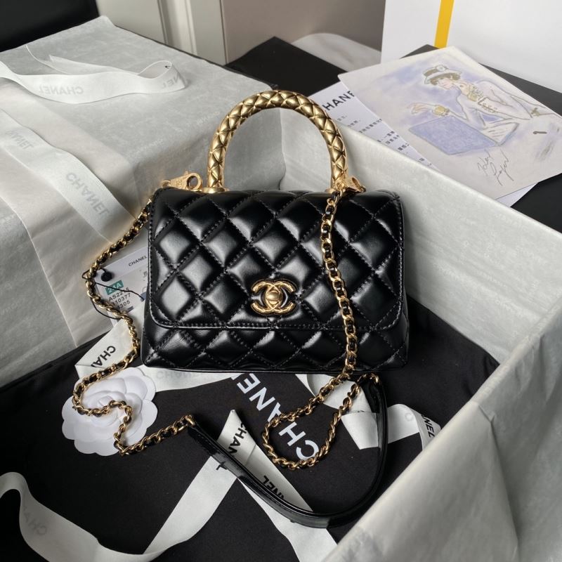 Ch**el top handle bags